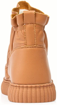 Женские коричневые ботинки Baden (Натуральная шерсть)