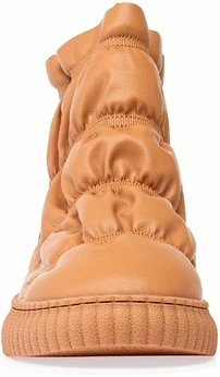 Женские коричневые ботинки Baden (Натуральная шерсть)