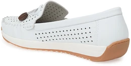 Женские белые мокасины Wilmar