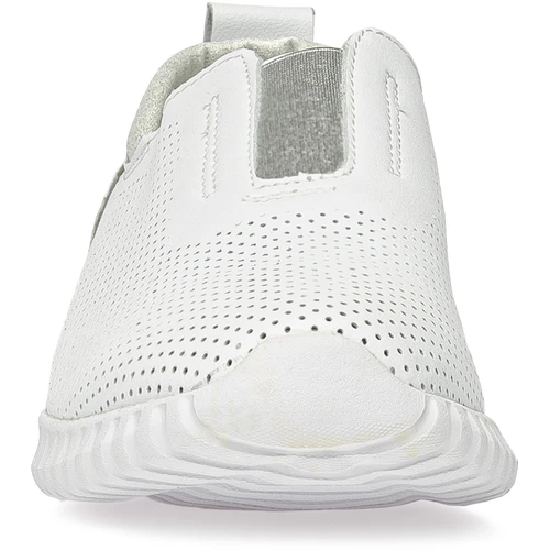 Женские белые слипоны Baden