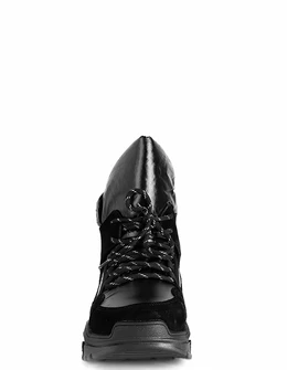 Женские черные дутики Baden (Натуральная шерсть)