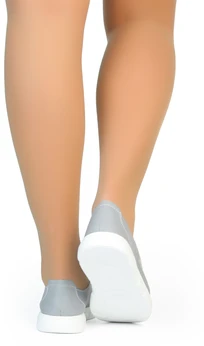 Женские серо-коричневые кеды Tofa