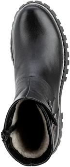 Женские черные ботинки Francesco Donni (Натуральная шерсть)