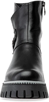 Женские черные ботинки Francesco Donni (Натуральная шерсть)