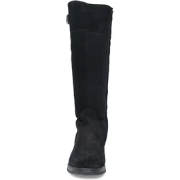 Женские черные сапоги Janita (Натуральный мех)