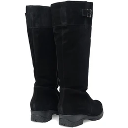 Женские черные сапоги Janita (Натуральный мех)