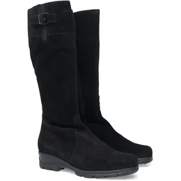 Женские черные сапоги Janita (Натуральный мех)