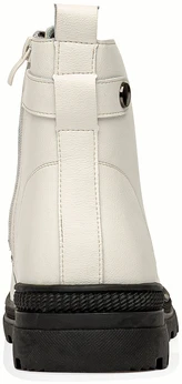 Женские бежевые ботинки Baden (Натуральная шерсть)