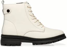 Женские бежевые ботинки Baden (Натуральная шерсть)