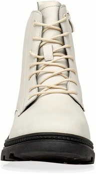 Женские бежевые ботинки Baden (Натуральная шерсть)