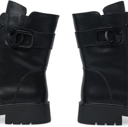 Женские черные ботинки Baden (Натуральная шерсть)