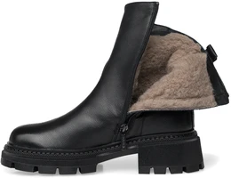 Женские черные полусапоги Baden (Натуральная шерсть)