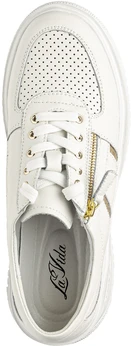 Женские белые кеды Lavida