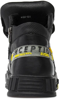 Мужские черные ботинки Baden (Натуральная шерсть)