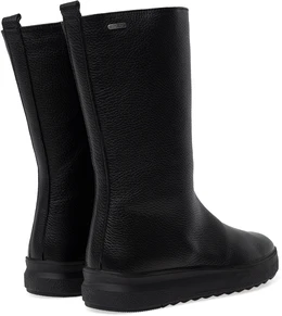 Женские черные полусапоги Romer (Натуральный мех)