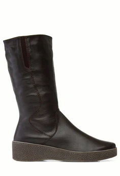 Женские коричневые полусапоги Romer (Натуральный мех)