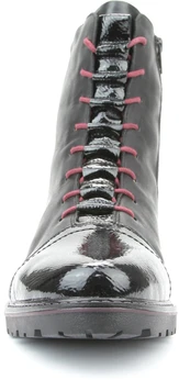 Женские черные ботинки Remonte (Натуральная шерсть)