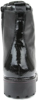 Женские черные ботинки Remonte (Натуральная шерсть)