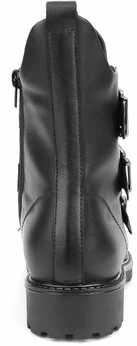 Женские черные ботинки Remonte (Натуральная шерсть)