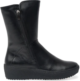 Женские черные полусапоги Romer (Натуральный мех)