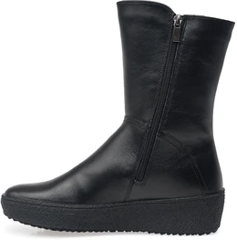 Женские черные полусапоги Romer (Натуральный мех)