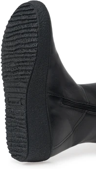 Женские черные полусапоги Romer (Натуральный мех)