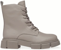 Женские серые ботинки Baden (Натуральная шерсть)