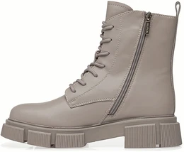 Женские серые ботинки Baden (Натуральная шерсть)