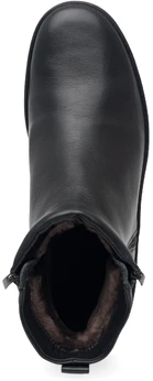Мужские черные ботинки Romer (Натуральный мех)