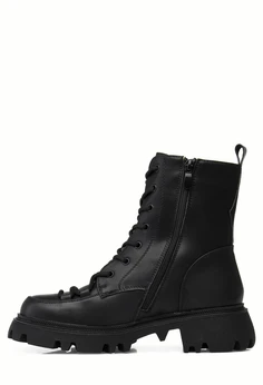 Женские черные ботинки Baden (Натуральная шерсть)