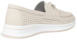 Женские бежевые мокасины Wilmar