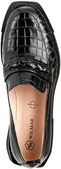 Женские черные лоферы Wilmar