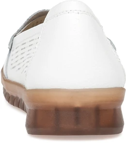 Женские белые мокасины Wilmar