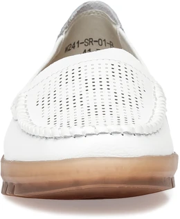 Женские белые мокасины Wilmar