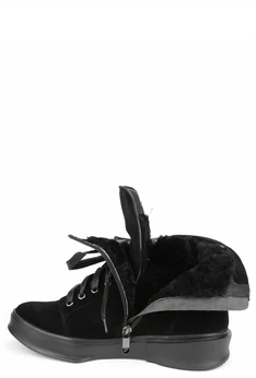 Женские черные ботинки Balex (Натуральный мех)