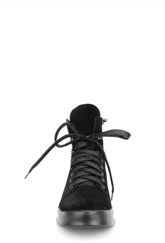 Женские черные ботинки Balex (Натуральный мех)