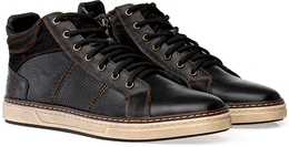 Мужские коричневые ботинки Baden (Натуральная шерсть)