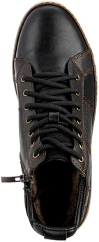 Мужские коричневые ботинки Baden (Натуральная шерсть)