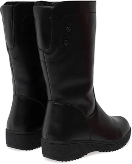 Женские черные сапоги Baden (Натуральная шерсть)