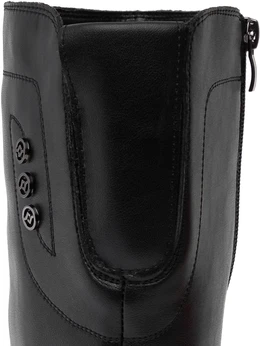 Женские черные сапоги Baden (Натуральная шерсть)