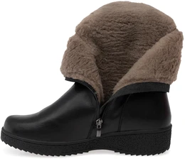 Женские черные сапоги Baden (Натуральная шерсть)