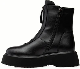 Женские черные ботинки Baden (Натуральная шерсть)