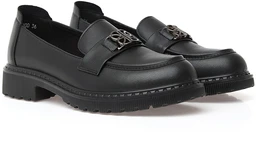 Женские черные лоферы ALEXIA LEVINI