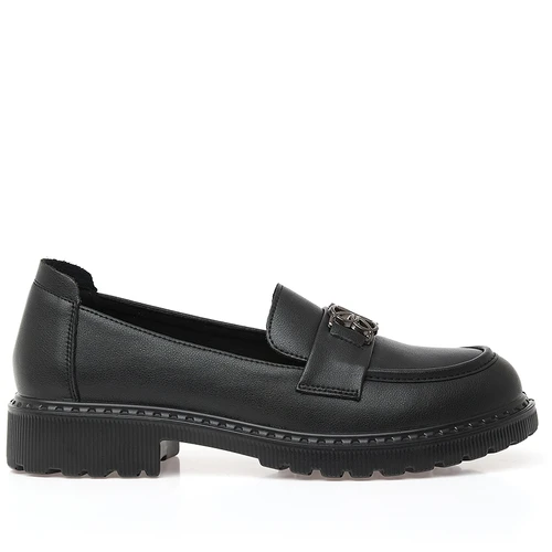 Женские черные лоферы ALEXIA LEVINI