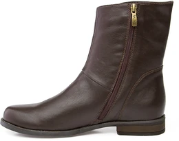 Женские коричневые ботинки Francesco Donni (Байка)