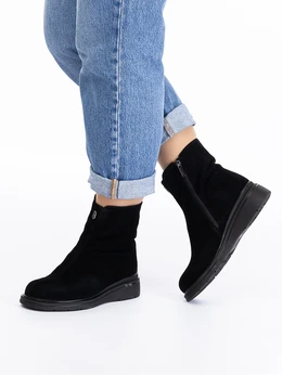 Женские черные ботинки Baden (Натуральная шерсть)