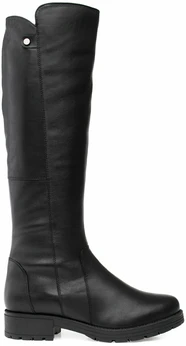 Женские черные сапоги Janita (Натуральный мех)