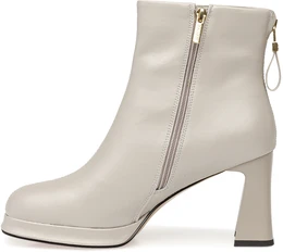 Женские бежевые ботильоны Baden (Байка)