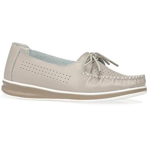 Женские серые мокасины Baden