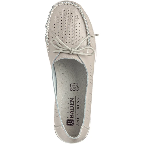 Женские серые мокасины Baden